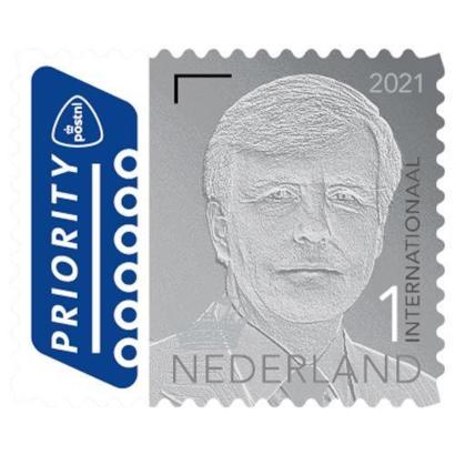 PostNL Postzegels Koning Willem-Alexander Internat. 1 (5 st)