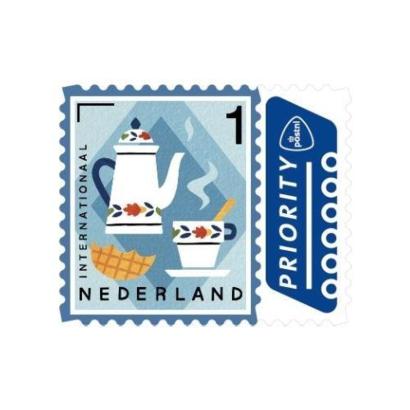 PostNL Postzegels Echt Hollands Internationaal 1 (5 stuks)