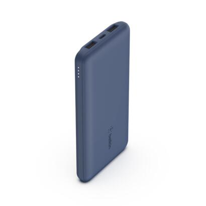 Belkin BoostCharge powerbank USB-A & USB-C 10.000mAh blauw