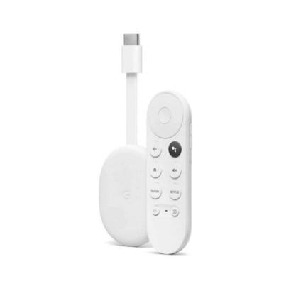 Google Chromecast met Google TV 4K 8GB mediaspeler wit