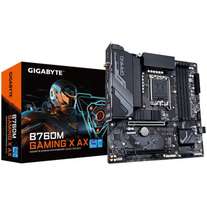 Gigabyte B760M GAMING X AX, DDR5, M.2, HDMI, Soc 1700