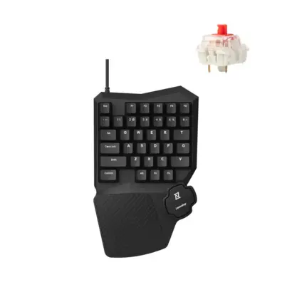 Keychron Lemokey X0 QMK gaming keypad red switch