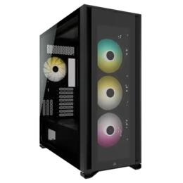 Corsair iCUE 7000X RGB tempered glass behuizing zwart