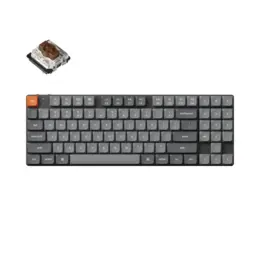 Keychron K13 Max QMK/VIA gaming toetsenbord brown switch