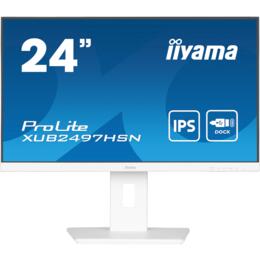 23,8" iiyama XUB2497HSN-W1 IPS 1ms HDMI/DP/USB Dock speakers